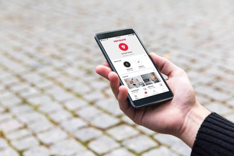 Schützen Sie Ihr Leben und Eigentum mit der Verisure App: Ihre Schutzengel in der Hosentasche