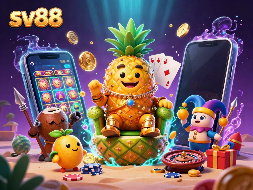 Experience the thrill at sv88 with vibrant casino action and colorful gaming elements.