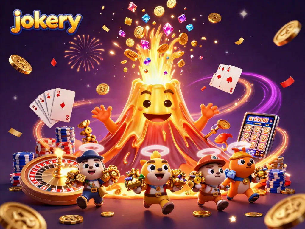 Experience the thrill of jokery with dazzling treasures from a vibrant casino landscape.