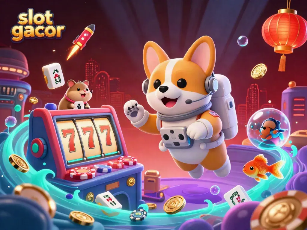 Engage with the exciting slot gacor experience featuring a playful atmosphere in a vibrant casino.